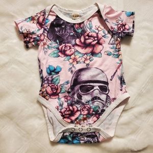 Star wars baby girl onsie 70, 0-6 months